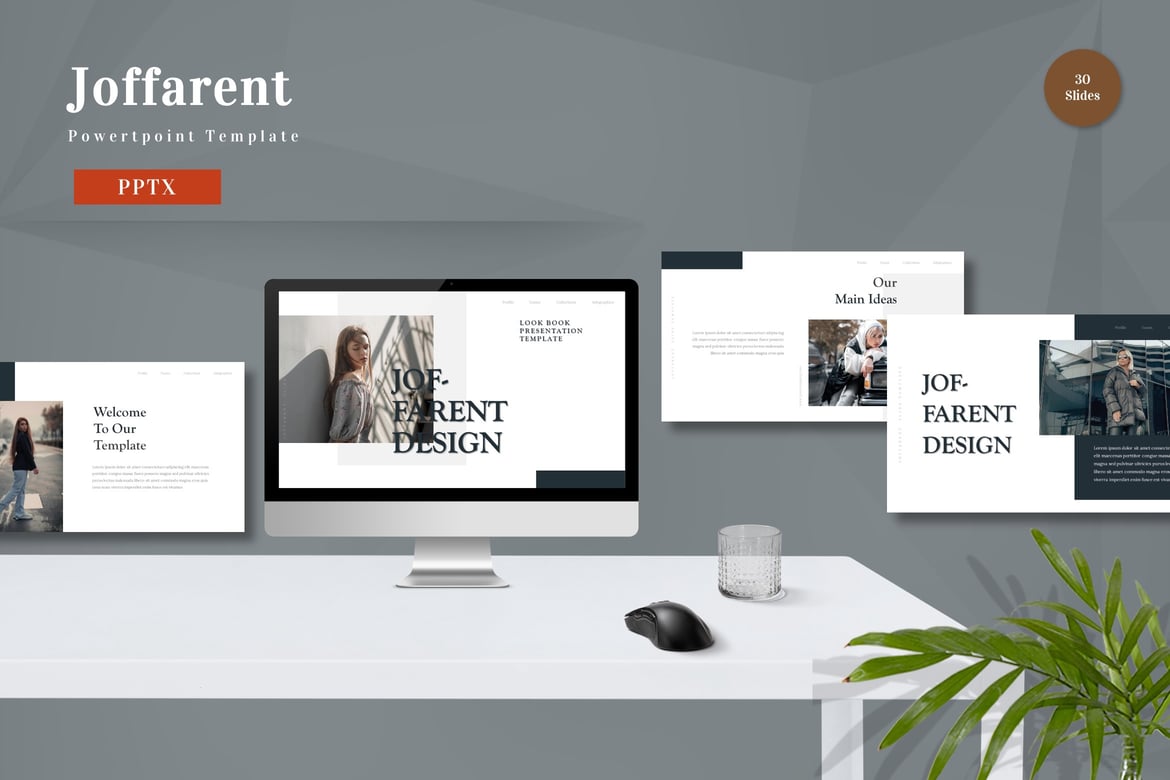 Template Powerpoint Joffarent - Ciptakan Presentasi yang Mengesankan
