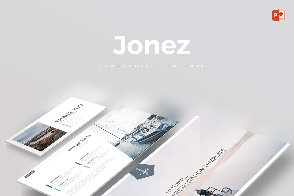 Jonez - Template PowerPoint Serbaguna yang Menarik