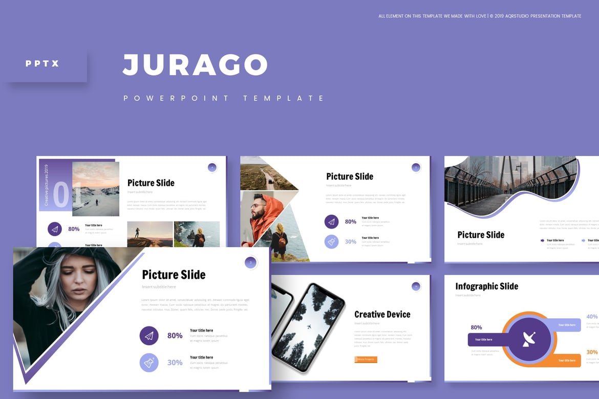 Jurago - Template Powerpoint Profesional untuk Presentasi Menarik
