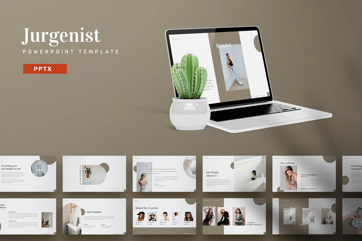 Jurgenis - Template Powerpoint Menarik dan Profesional