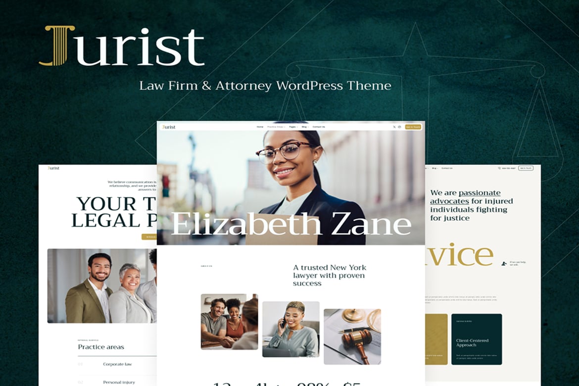 Tema WordPress Profesional untuk Firm Hukum Anda