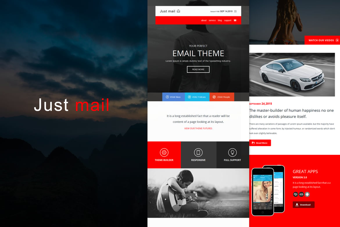 Template E-mail Responsif yang Modern dan Menarik