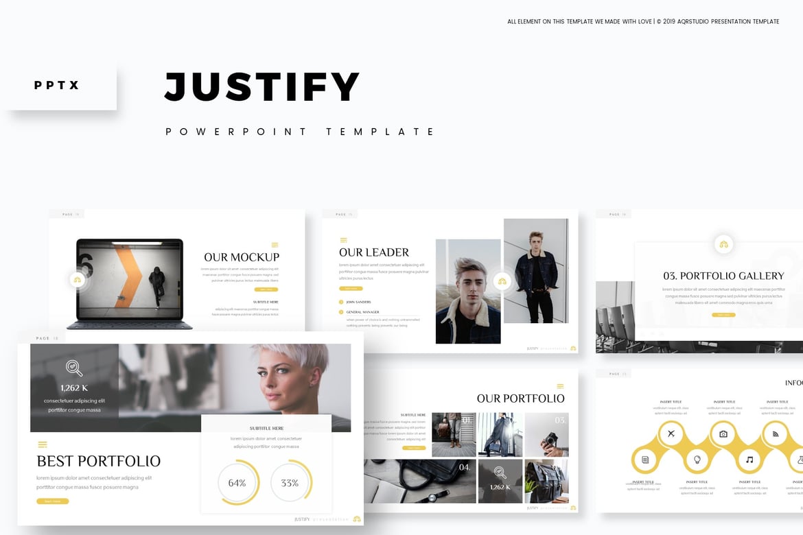 Template Powerpoint Justify: Solusi Presentasi Kreatif dan Profesional