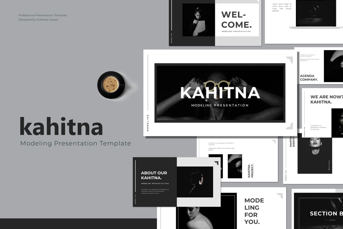 KAHITNA - Template Powerpoint Profesional dan Modern