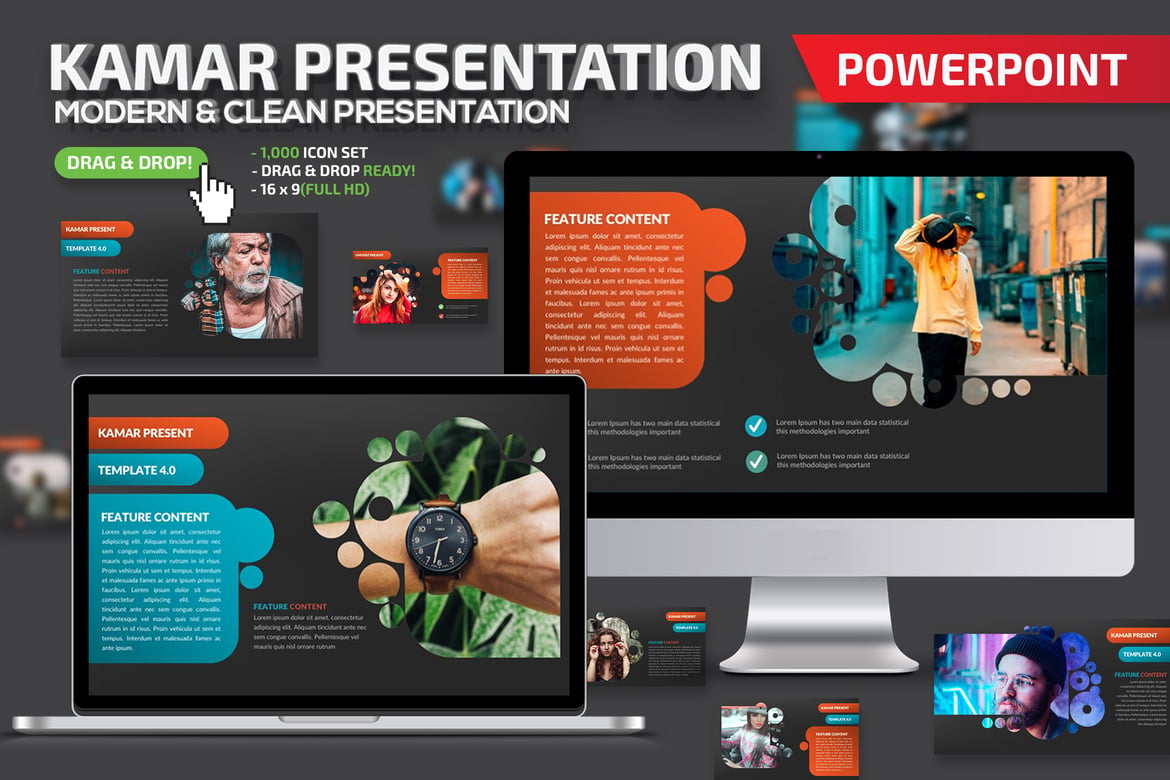 Template Presentasi PowerPoint Kamar yang Menarik dan Interaktif