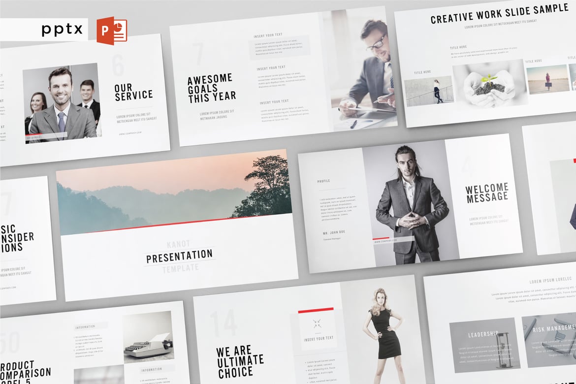 KANOT - Template Presentasi PowerPoint Serbaguna V183