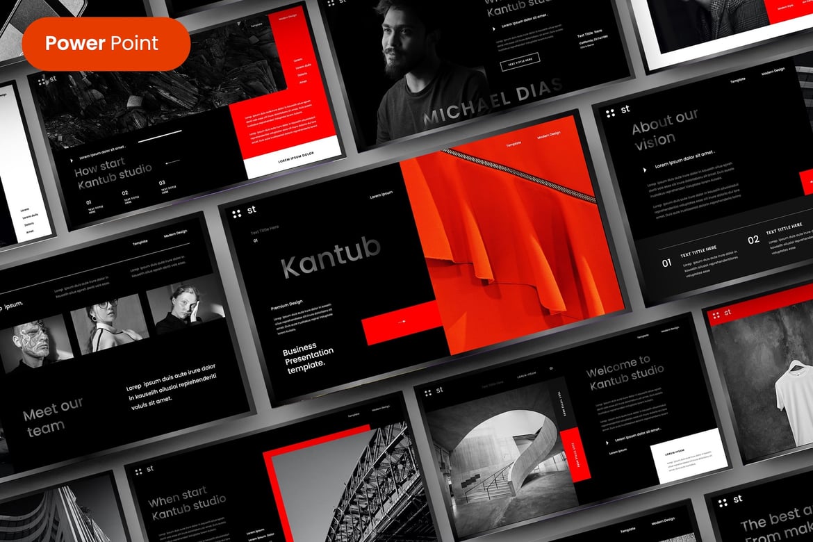 Kantub – Template Presentasi PowerPoint untuk Bisnis yang Profesional