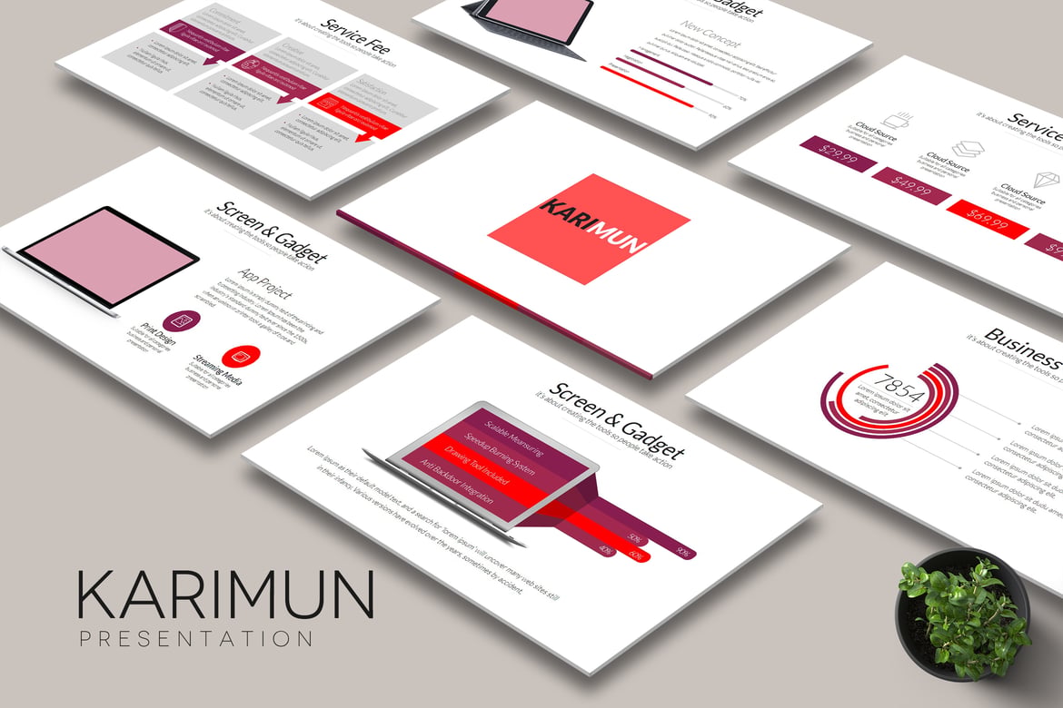 Template PowerPoint KARIMUN: Presentasi Kreatif dan Profesional