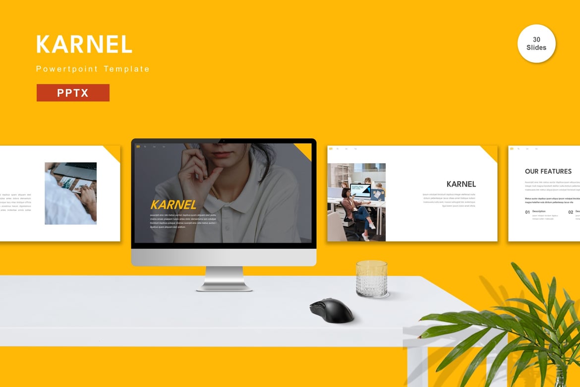 Karnel - Template Powerpoint Menarik untuk Semua Kebutuhan