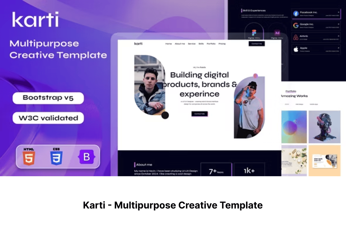 Karti - Template Website Kreatif Serbaguna untuk Semua Kebutuhan