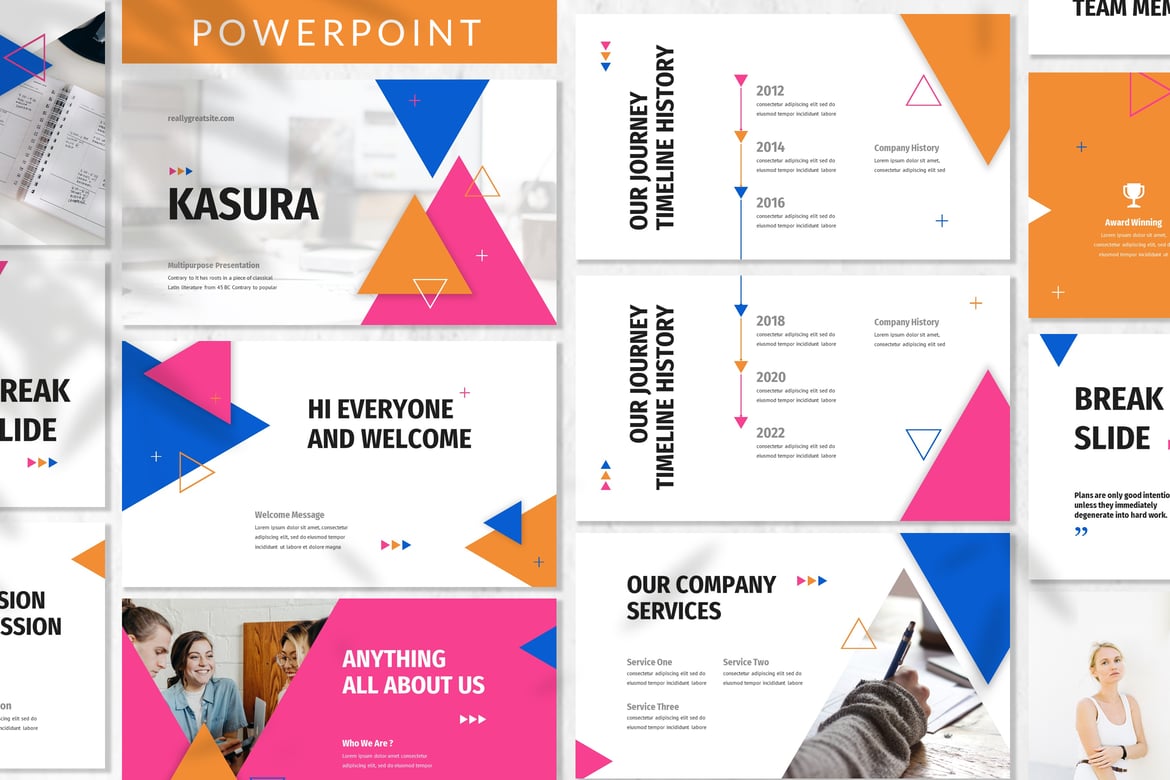 Kasura - Template Powerpoint Profesional untuk Bisnis