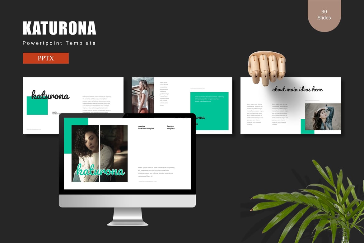 Katurona - Template PowerPoint yang Menarik dan Efektif