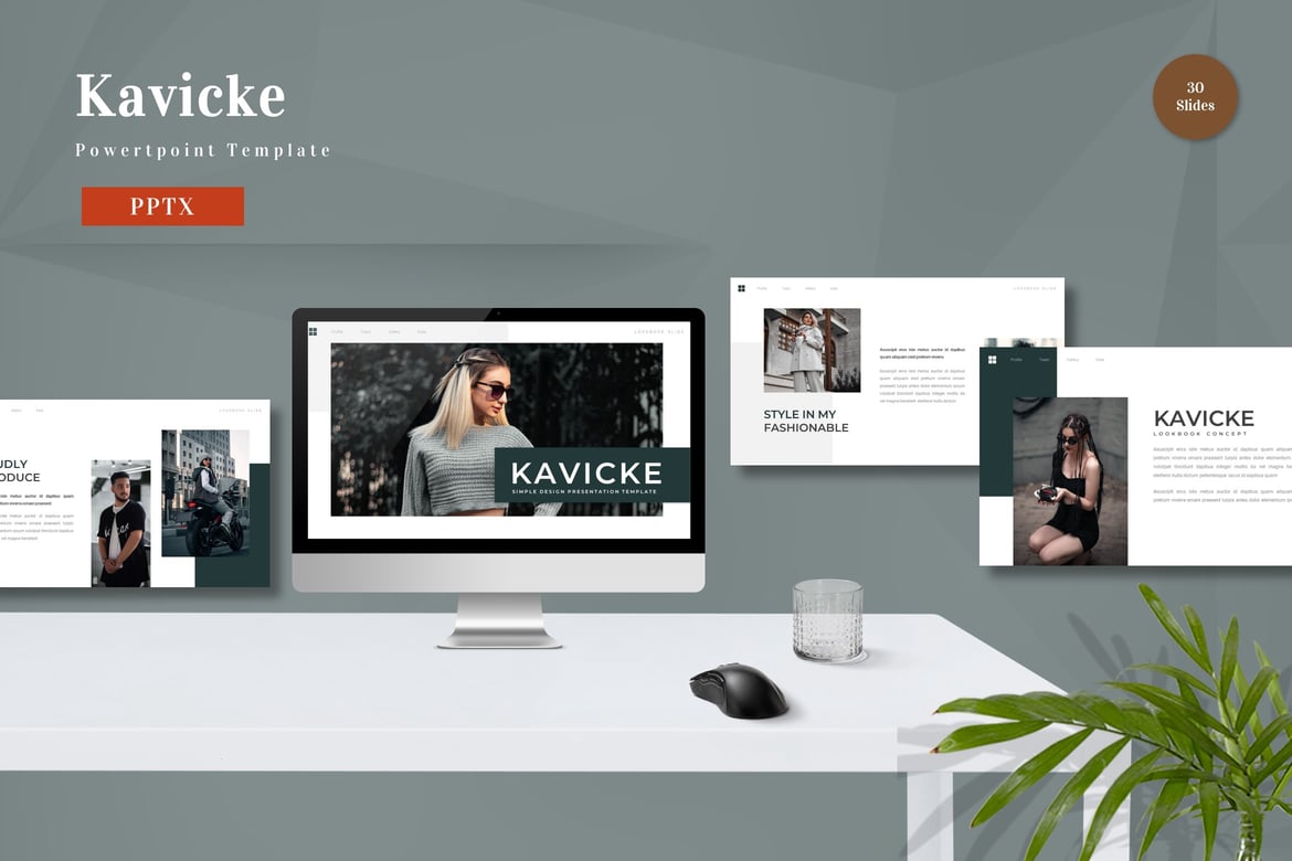 Kavicke - Template Presentasi PowerPoint yang Mengesankan