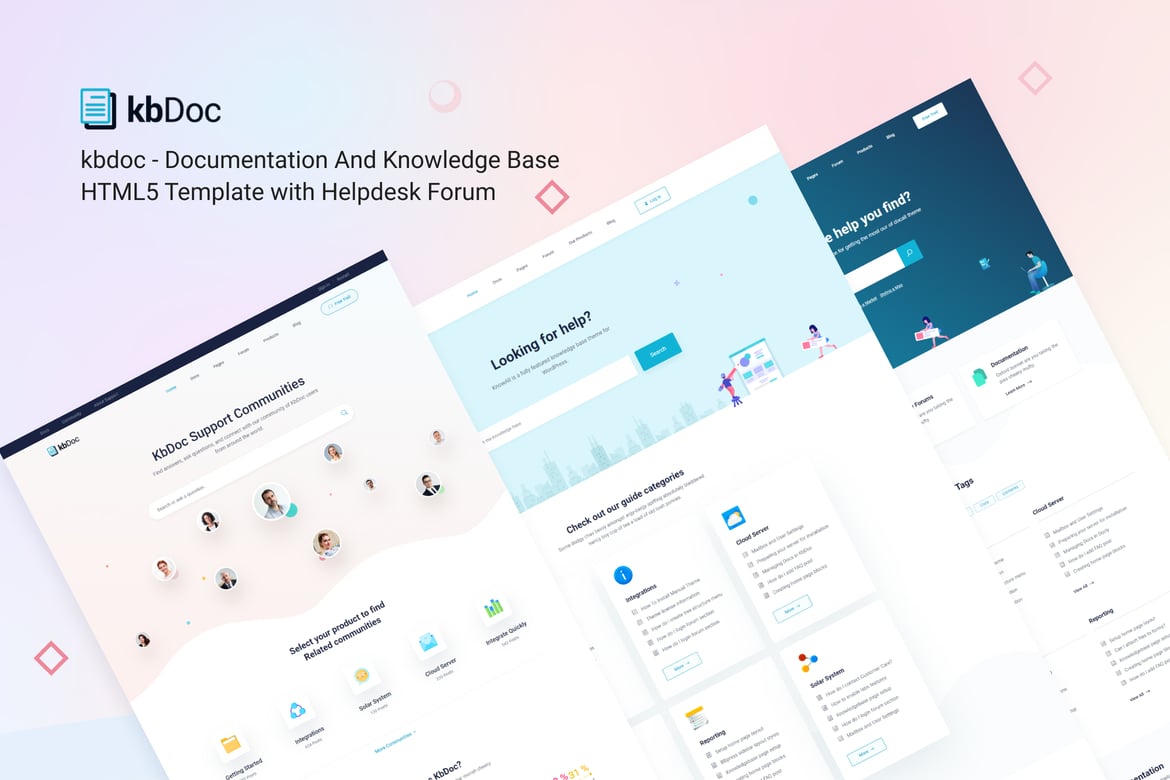 kbDoc - Template Website Dokumentasi & Forum yang Responsif