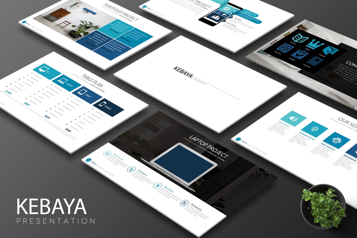 Template Powerpoint Kebaya - Presentasi Kreatif dan Menarik
