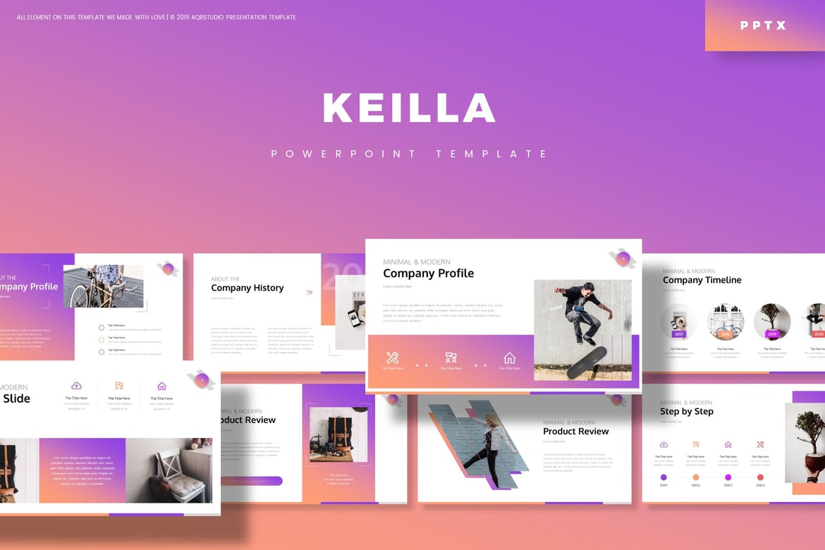 Keilla - Template Powerpoint Multifungsi yang Menarik