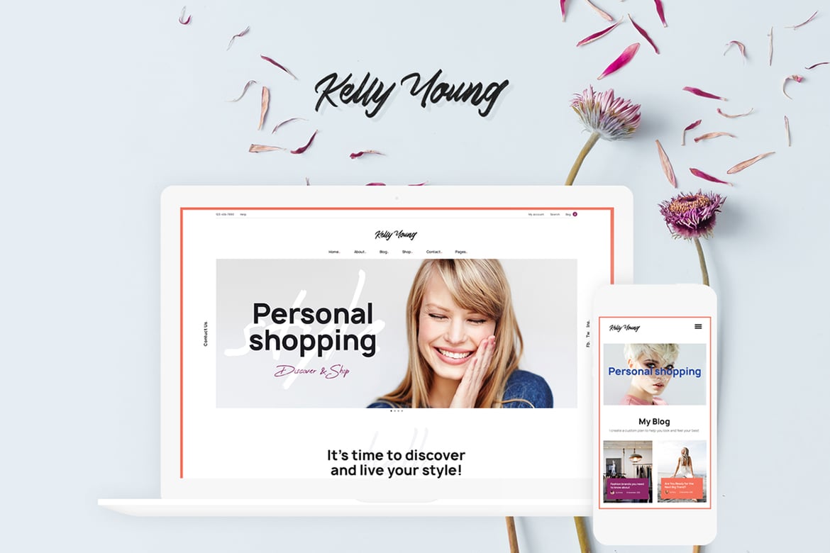 Tema WordPress Kelly Young: Solusi Terbaik untuk Website Fashion Anda