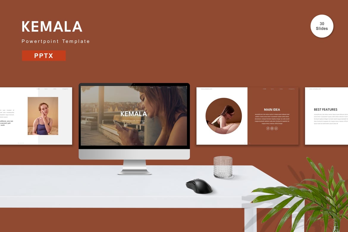 Kemala - Template Powerpoint Profesional untuk Semua Kebutuhan