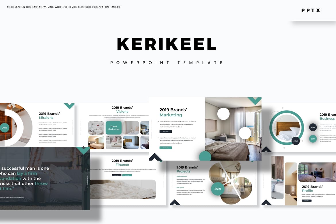 Kerikeel - Template PowerPoint Serbaguna yang Menarik