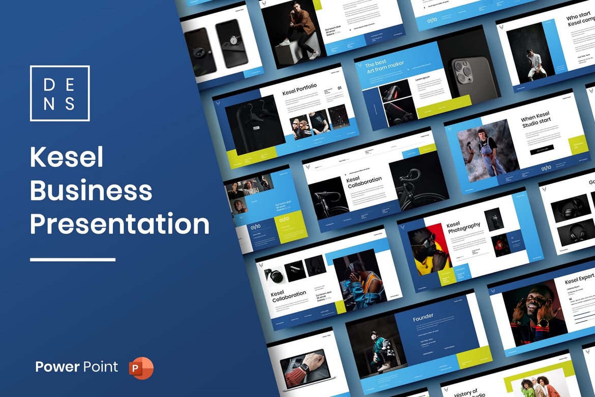 Kesel – Template PowerPoint Bisnis yang Menarik