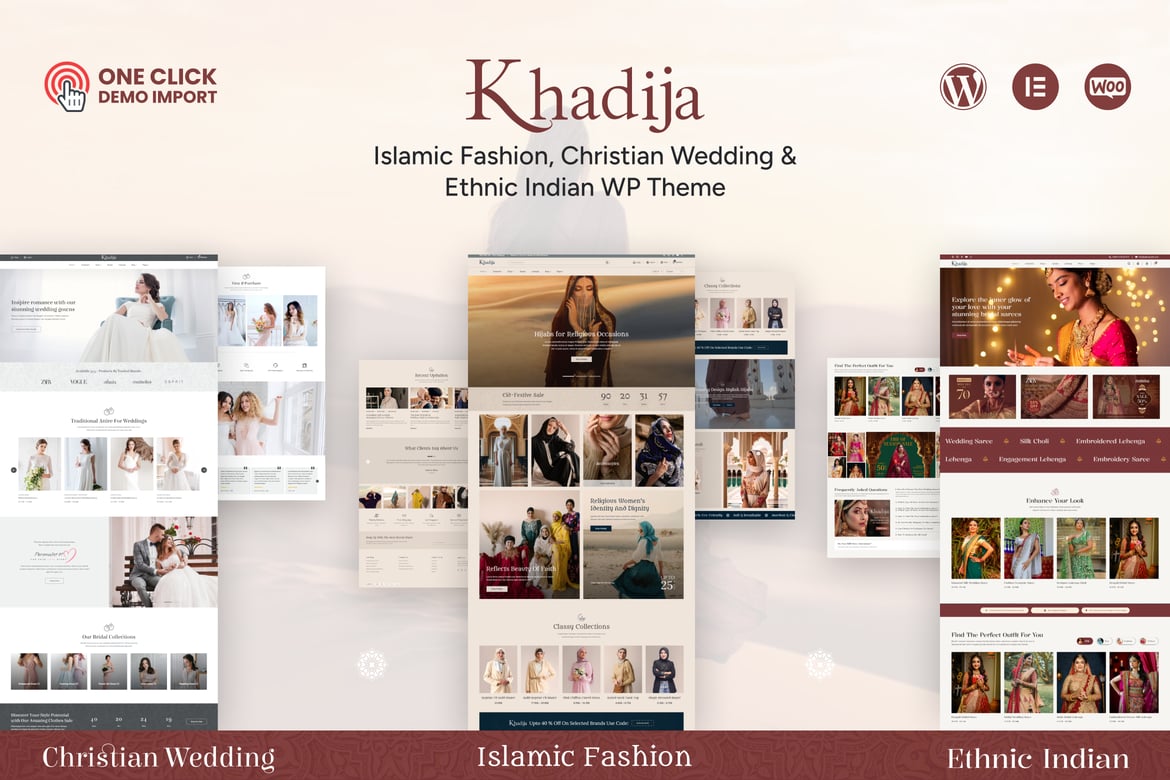 Khadija - Tema WordPress Fashion Menarik dan Modern