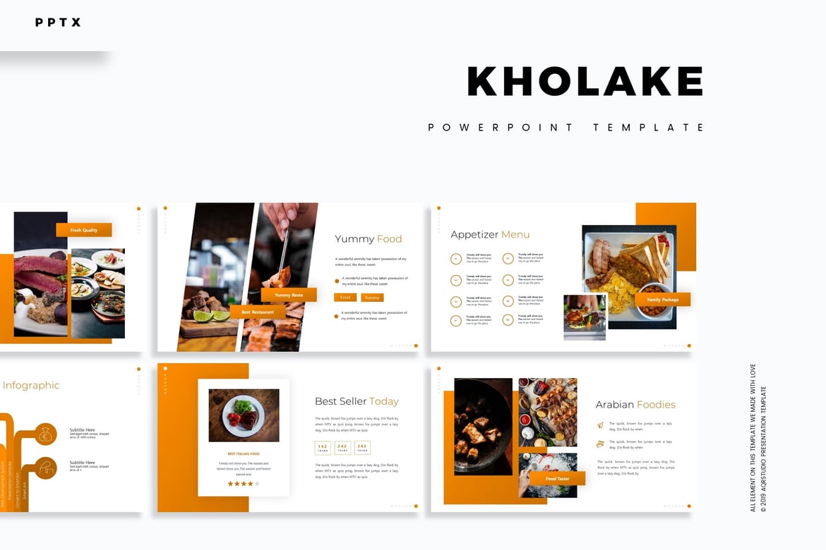 Kholake - Template PowerPoint Serbaguna yang Menarik