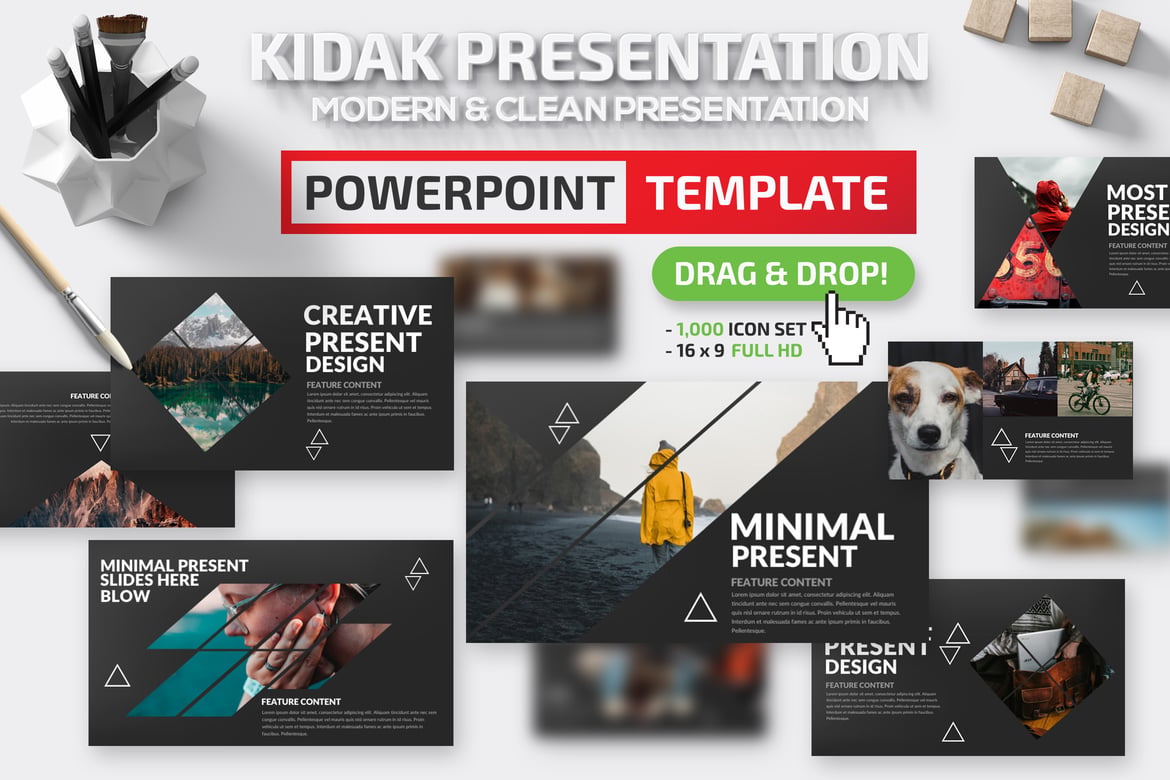 Template Presentasi PowerPoint Kidak yang Menarik dan Profesional