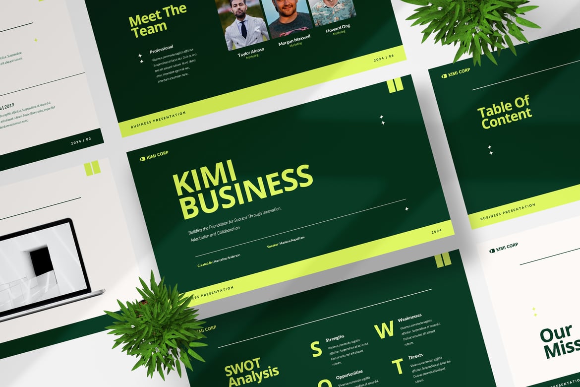 Template PowerPoint Kimi: Presentasi Modern dan Profesional