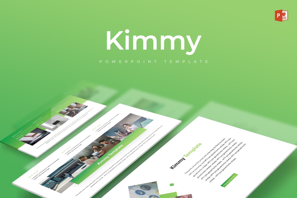 Kimmy - Template Powerpoint Serbaguna untuk Presentasi Profesional