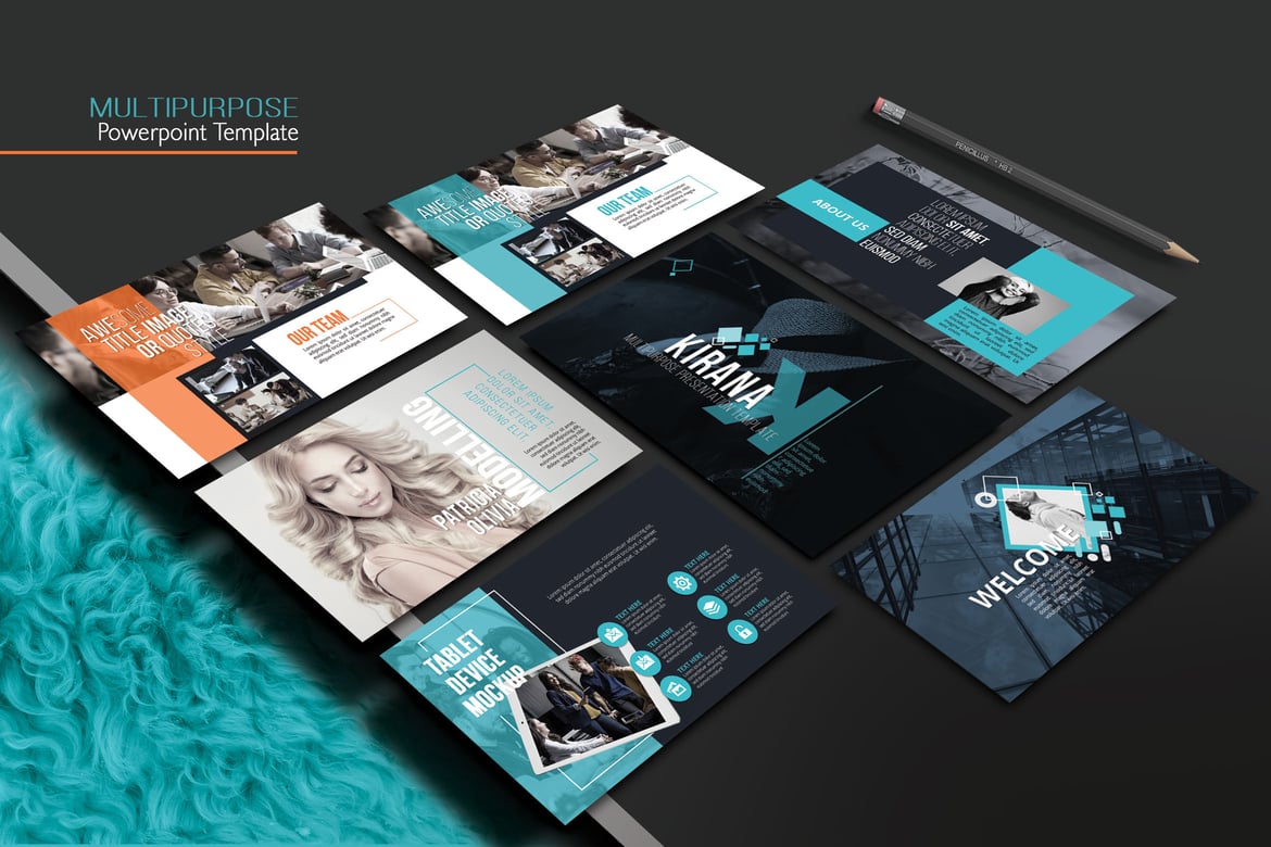 KIRANA - Template Powerpoint Serbaguna yang Menarik