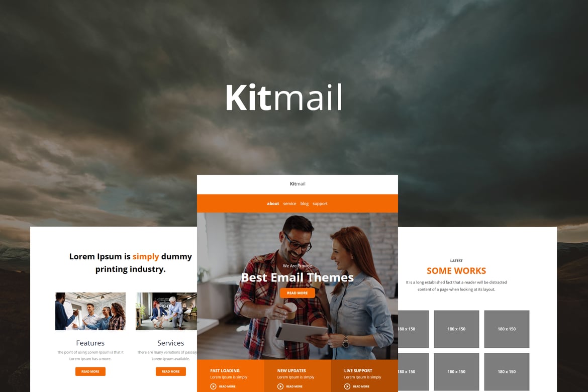 Kit Mail - Template E-mail Responsif dan Modern