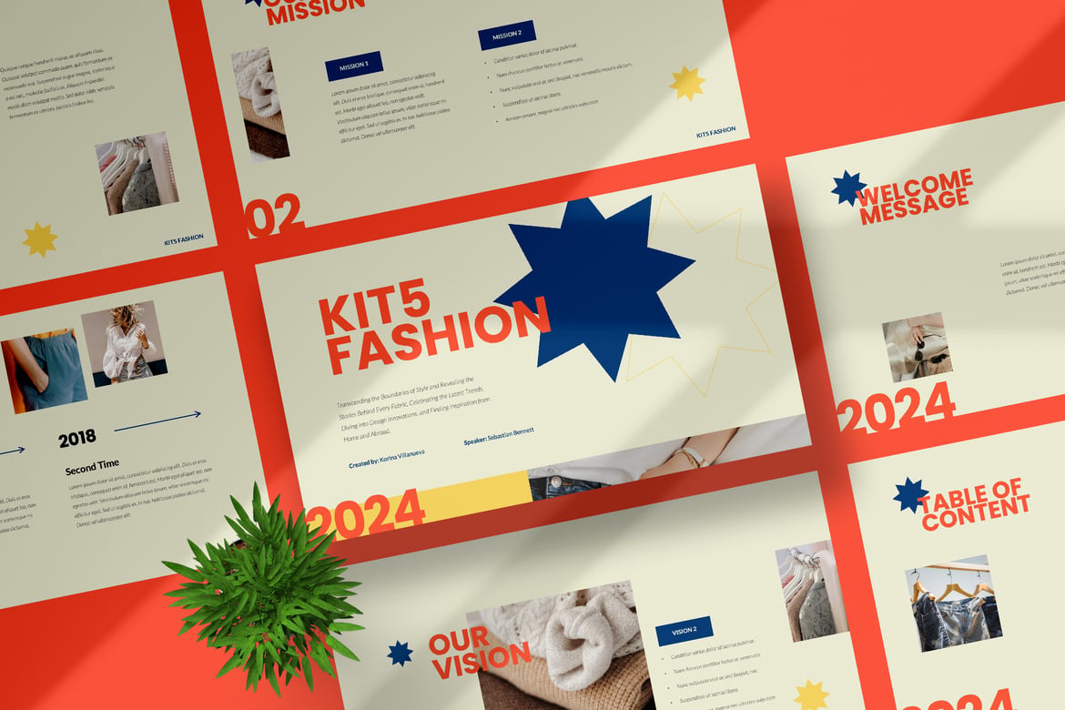 Template Presentasi PowerPoint KIT5 yang Modern dan Kreatif