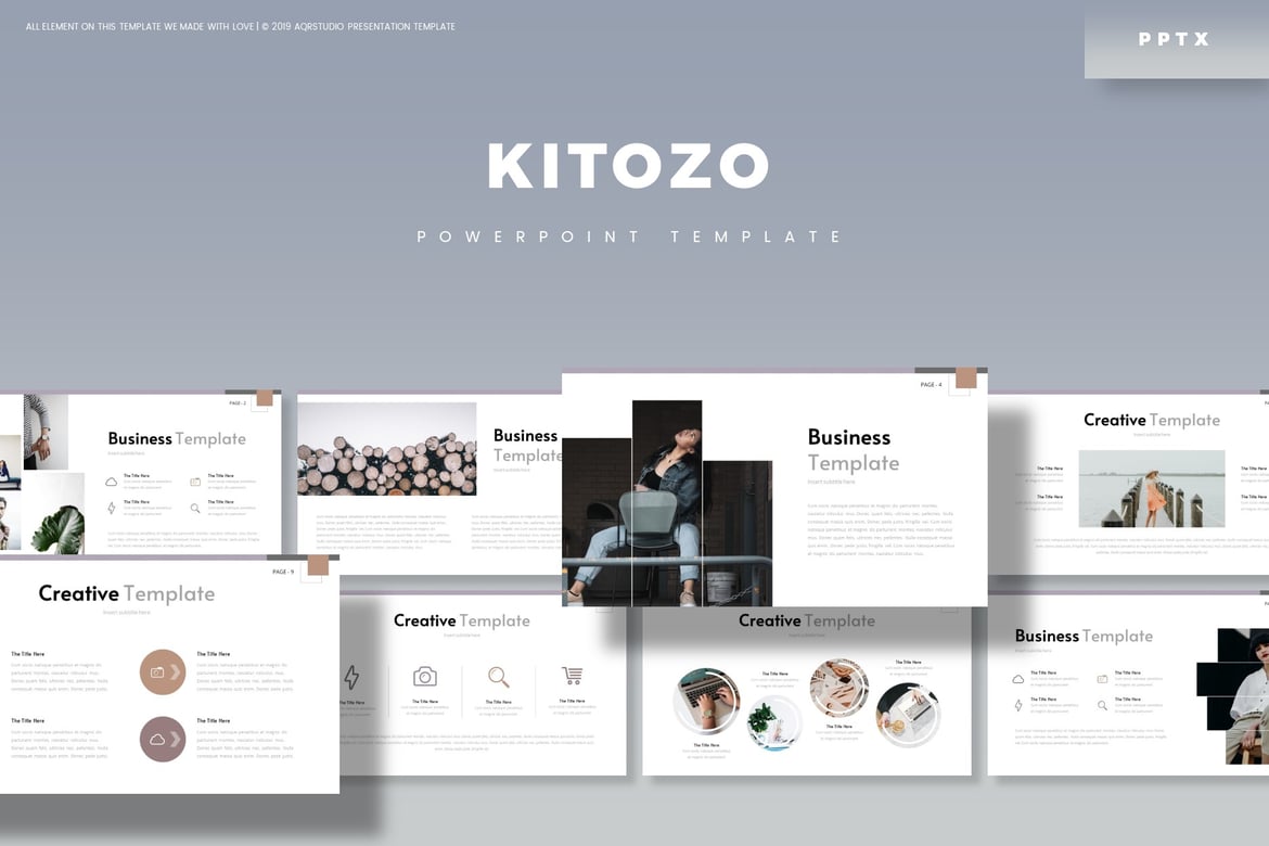 Kitozo - Template PowerPoint Serbaguna