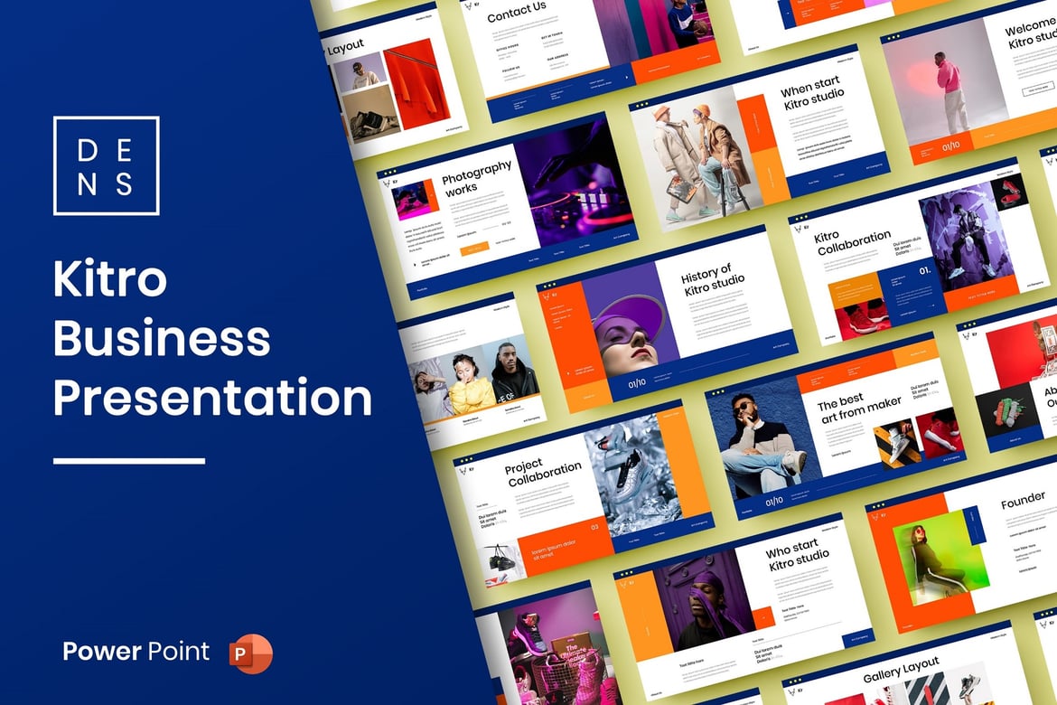 Kitro – Template Presentasi PowerPoint Profesional