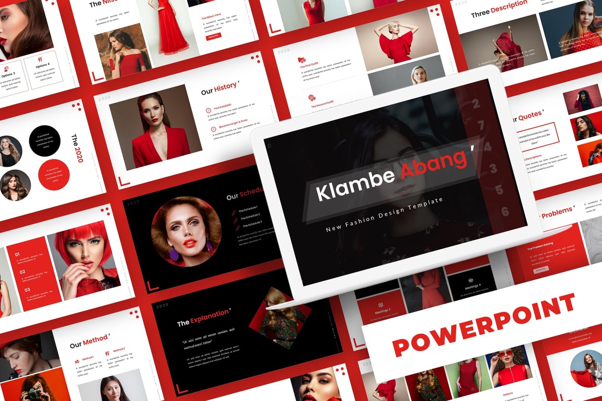 Klambe Abang - Template PowerPoint Serbaguna