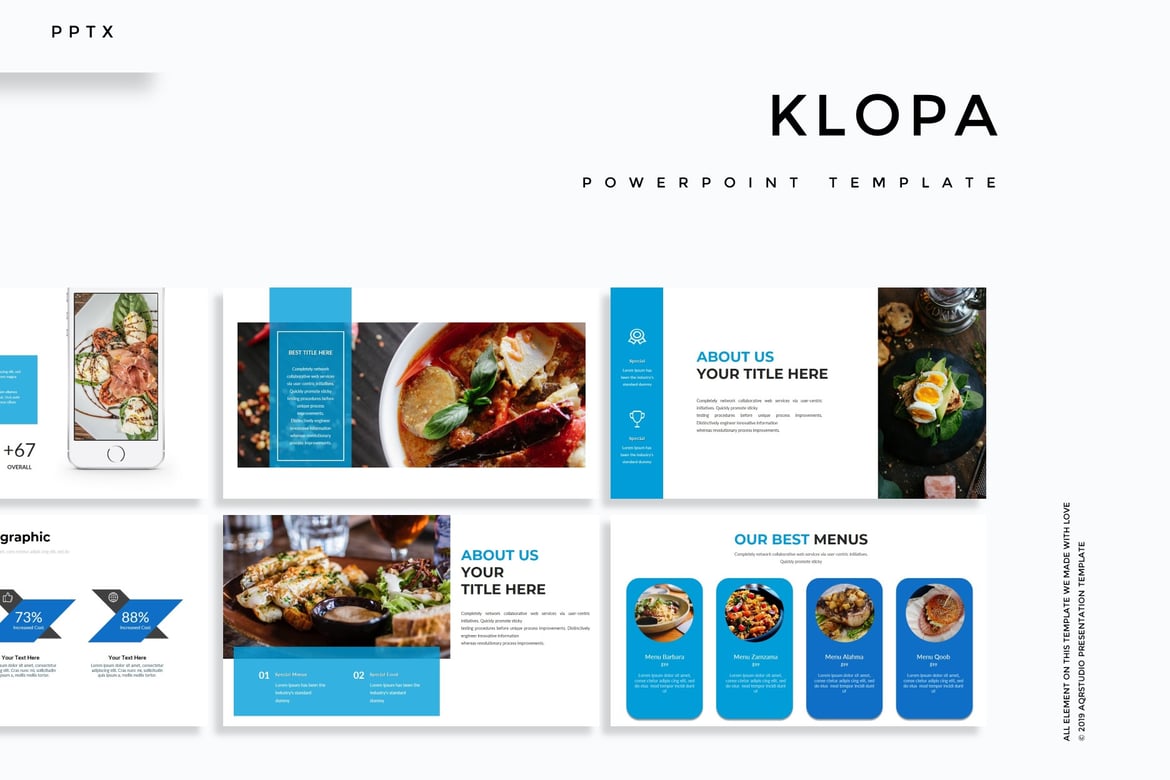 Klopa - Template PowerPoint Serbaguna yang Menarik