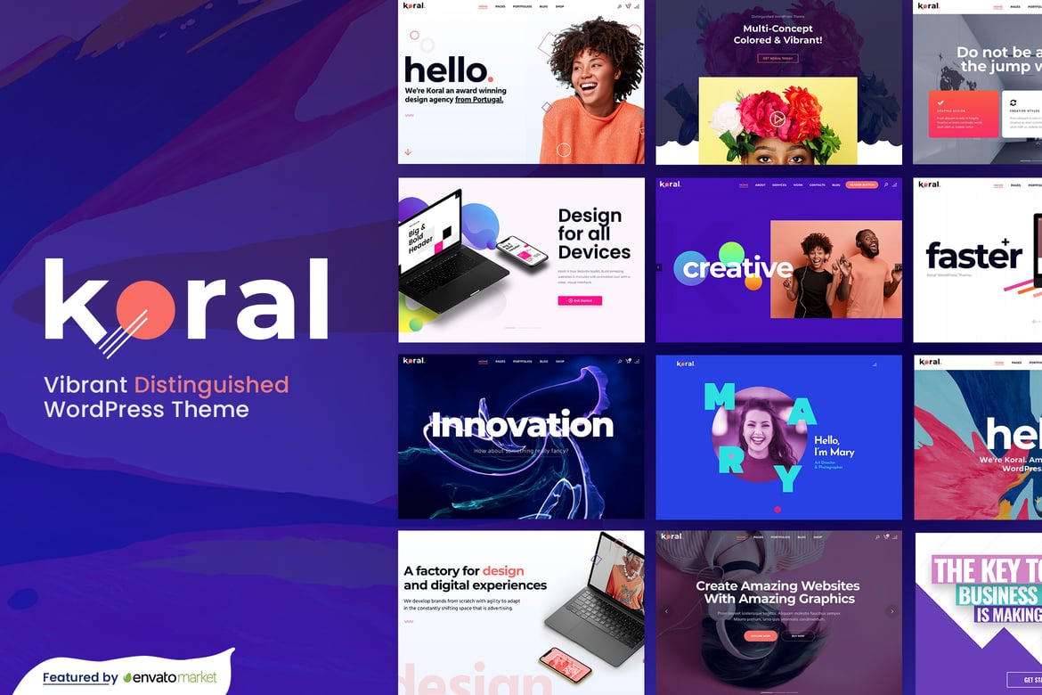 Koral: Tema WordPress Modern dengan Desain Menarik dan Fitur Lengkap