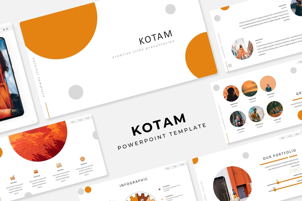 Kotam - Template PowerPoint Profesional dan Menarik