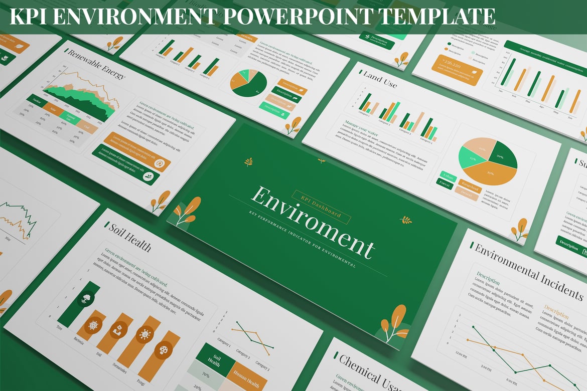 Template Presentasi Powerpoint KPI yang Menarik dan Informatif