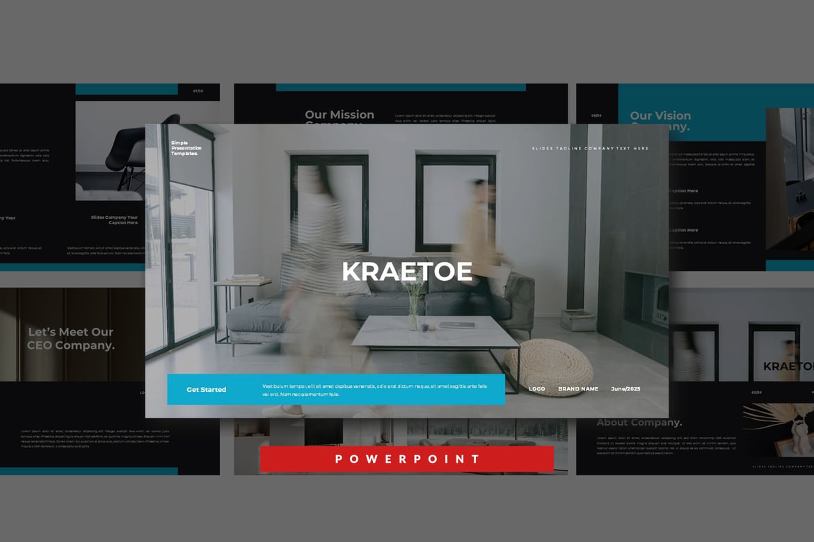 Template PowerPoint Kraetoe: Presentasi yang Menarik dan Profesional