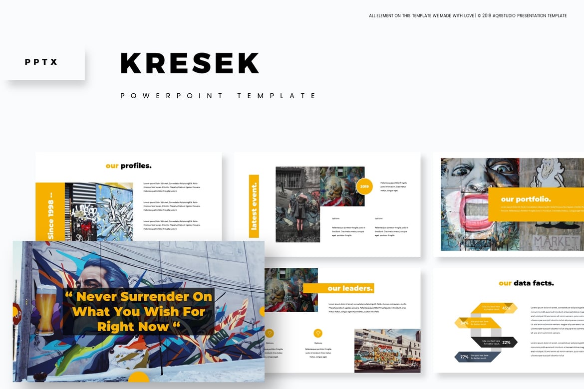 Kresek - Template PowerPoint Serbaguna untuk Presentasi Anda