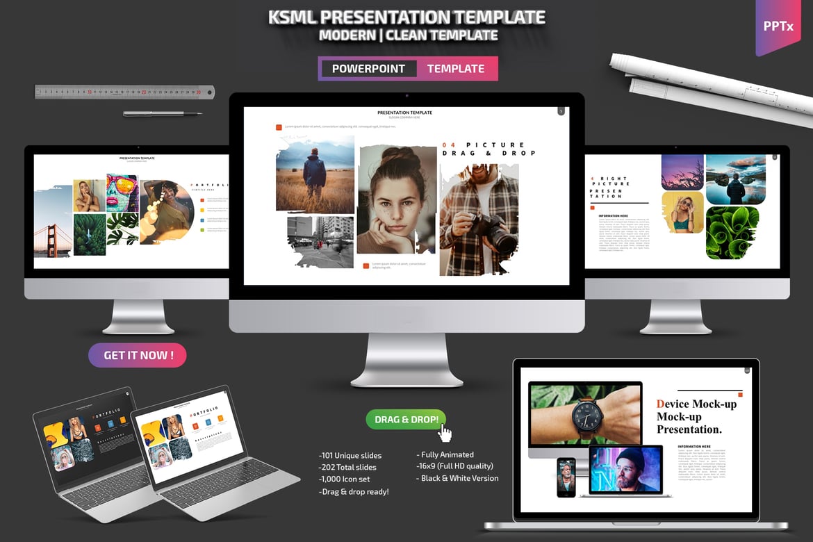 Template Presentasi Powerpoint KSML yang Profesional dan Menarik