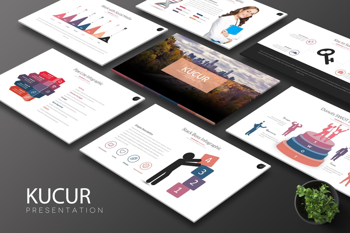 Template PowerPoint Kucur: Presentasi Kreatif dan Menarik