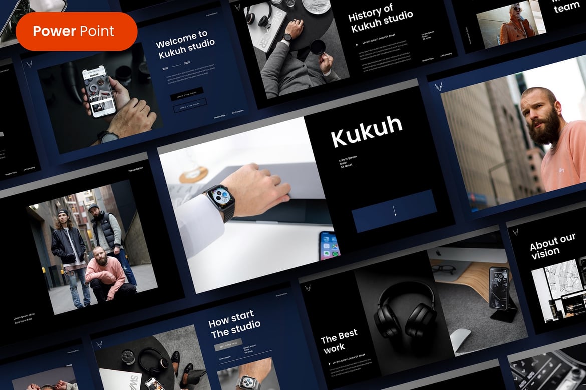 Kukuh – Template Presentasi PowerPoint Profesional