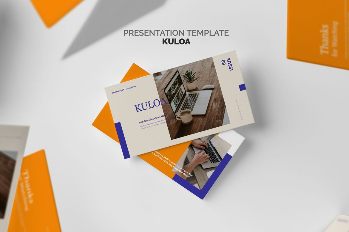 Kuloa: Template PowerPoint Teknologi yang Menarik dan Praktis