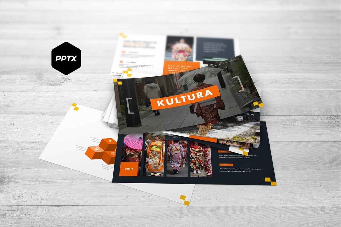 Template Presentasi Kultura - Powerpoint yang Menarik dan Serbaguna