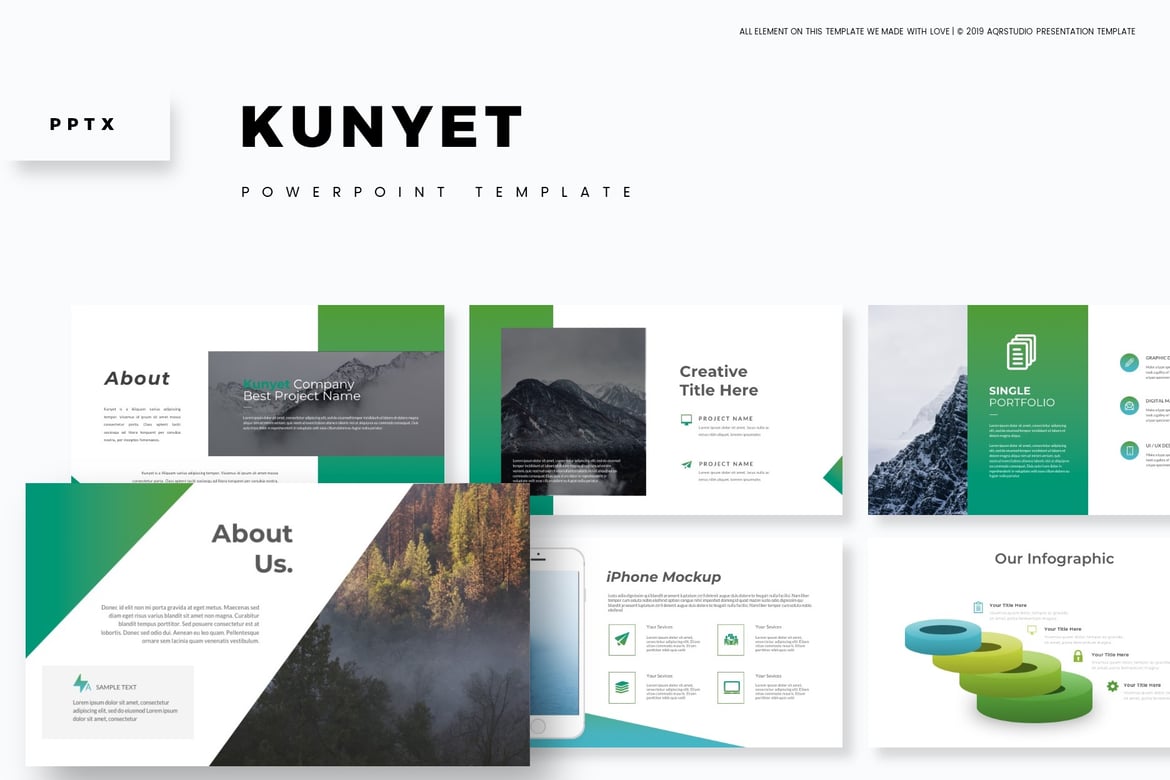 Kunyet - Template PowerPoint Serbaguna yang Menarik