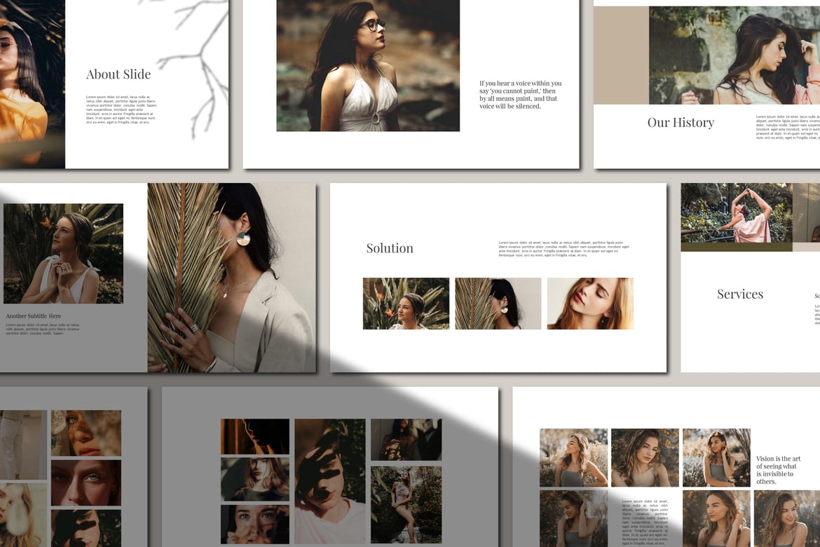 Kupula - Template Presentasi PowerPoint Minimalis dan Stylish