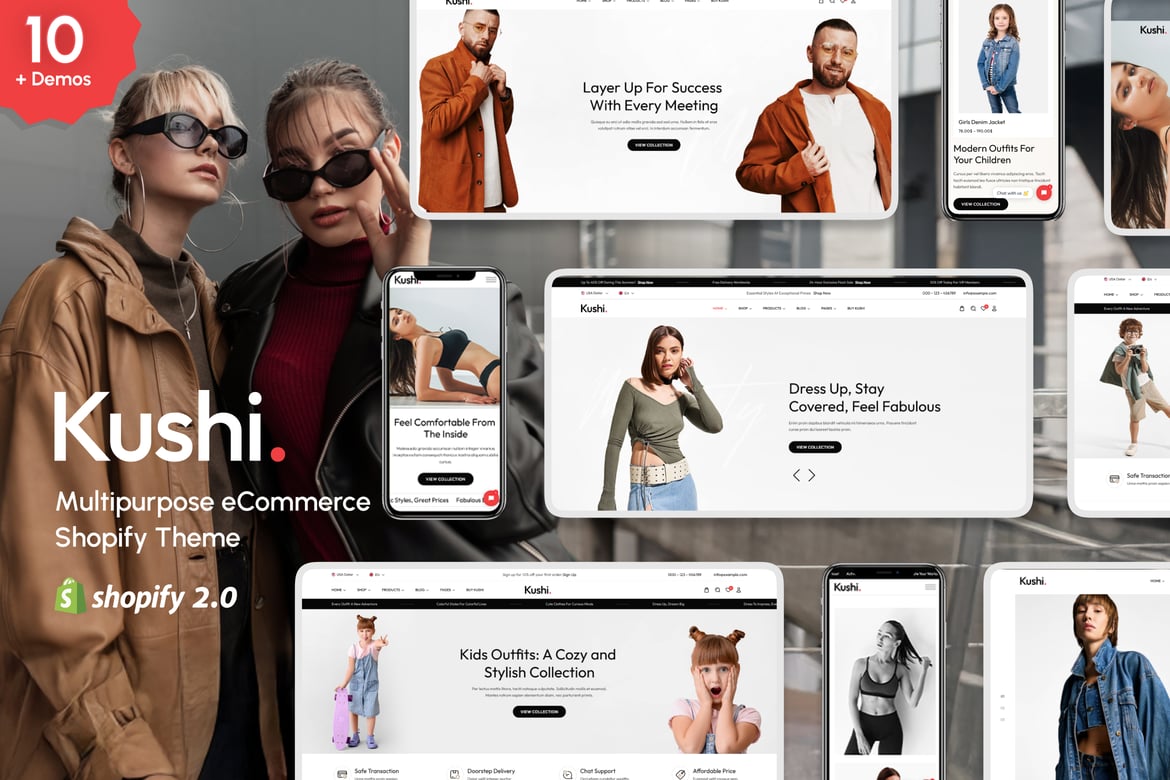Kushi - Tema WordPress Serbaguna untuk WooCommerce