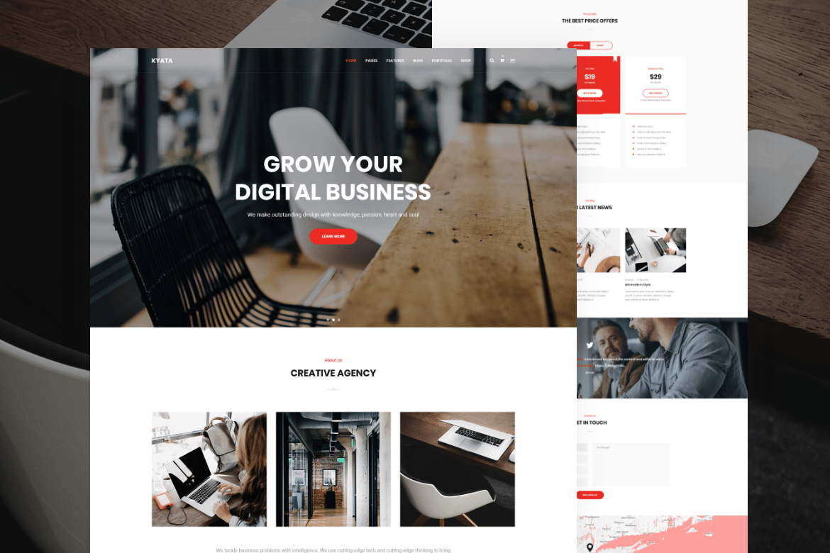 Kyata | Template Website HTML5 Serbaguna untuk Portofolio dan Agensi